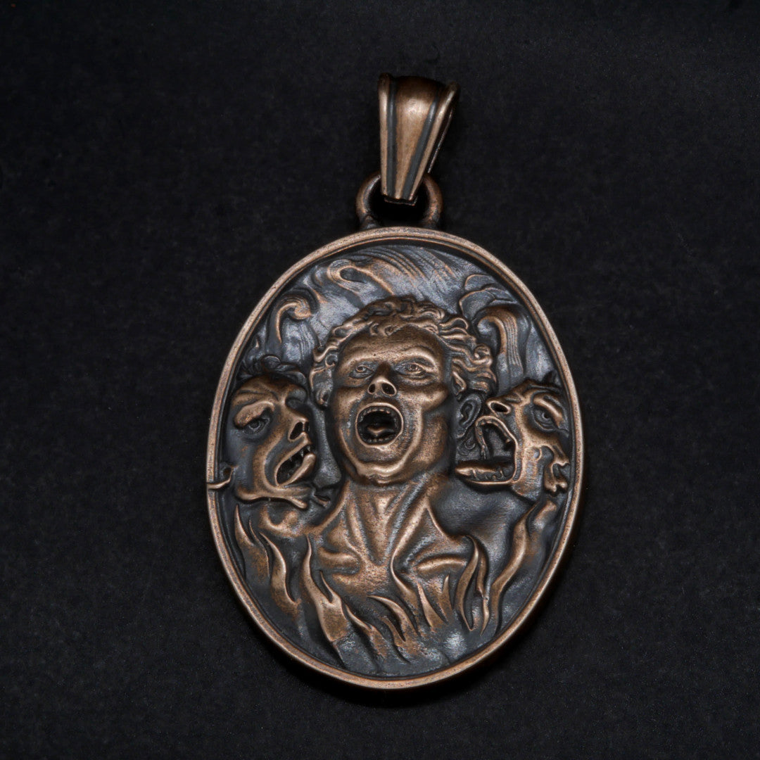 The Damned Pendant bronze