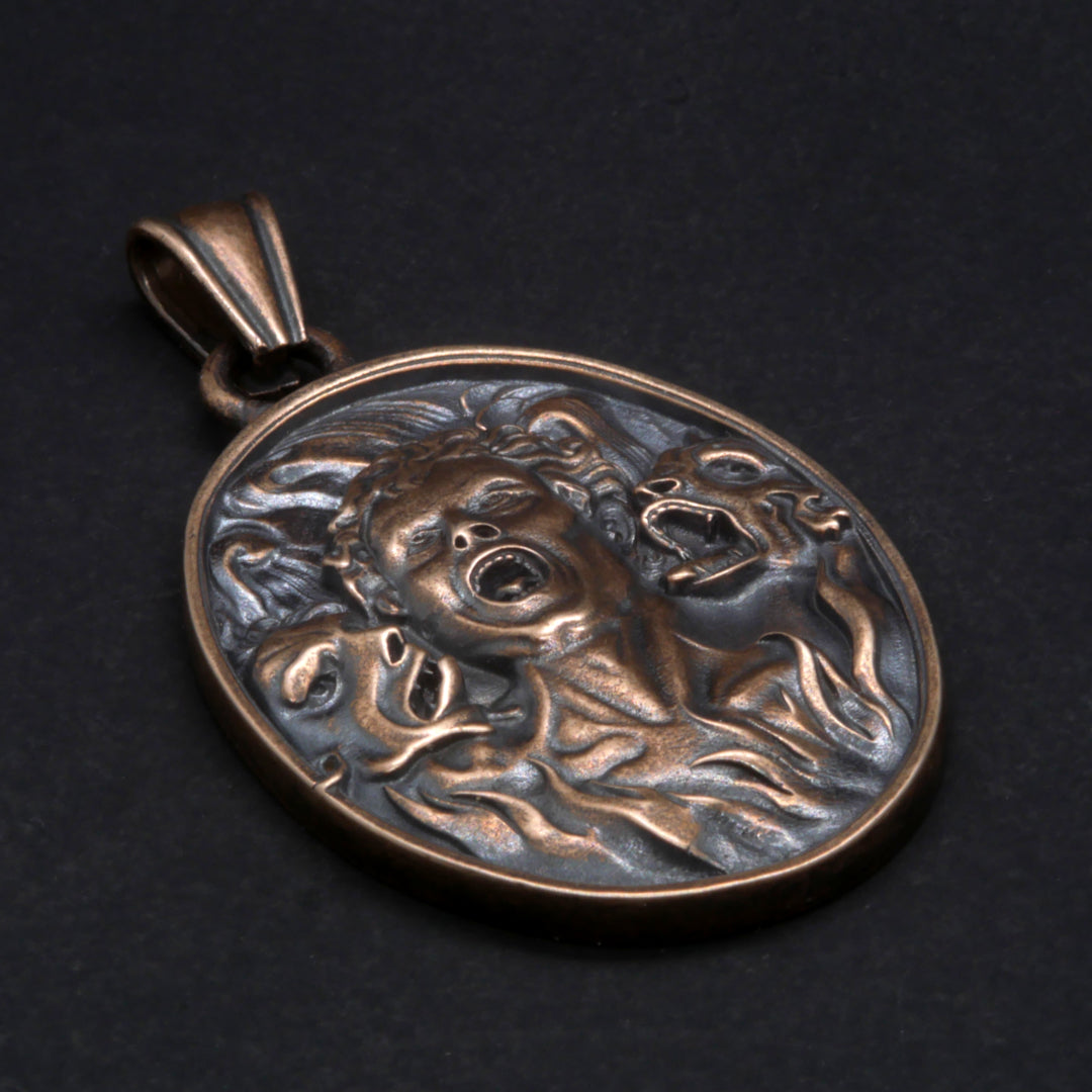 The Damned Pendant bronze