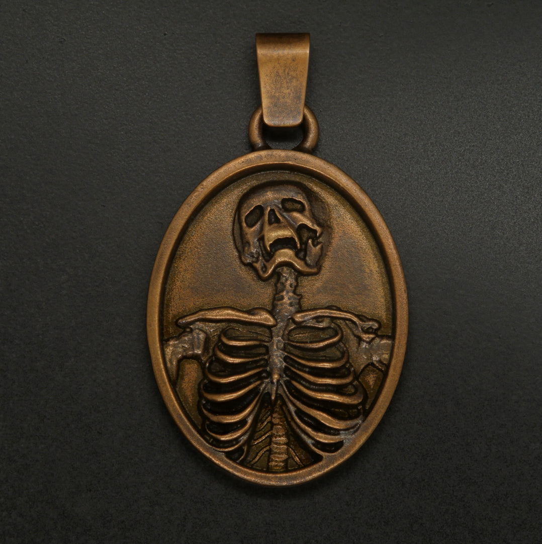 Memento Mori Riipus pronssi